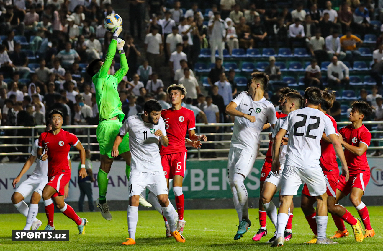 U23 saralash. Uzbekistan - Hong Kong 09.09.2023