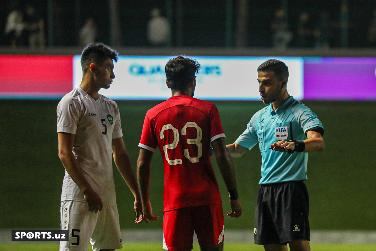 U23 saralash. Uzbekistan - Hong Kong 09.09.2023