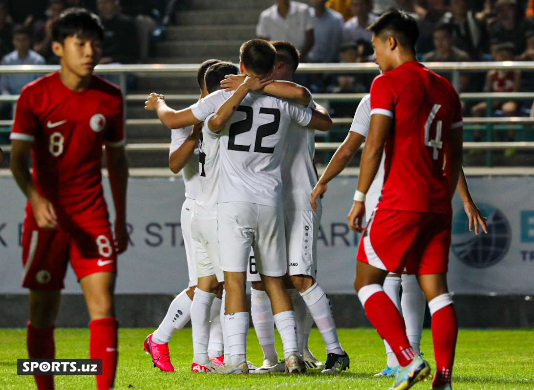 U23 saralash. Uzbekistan - Hong Kong 09.09.2023