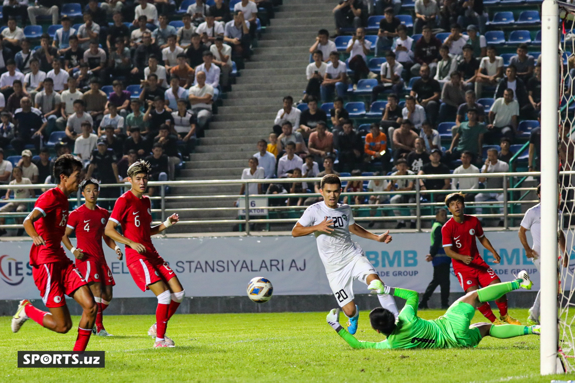 U23 saralash. Uzbekistan - Hong Kong 09.09.2023