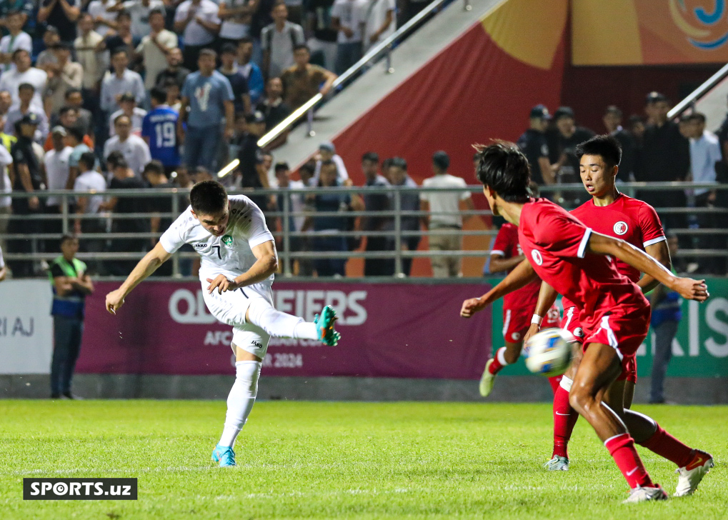 U23 saralash. Uzbekistan - Hong Kong 09.09.2023