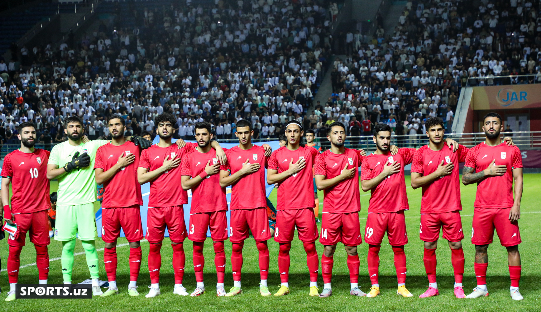 U23 saralash. Uzbekistan - Iran 12.09.2023