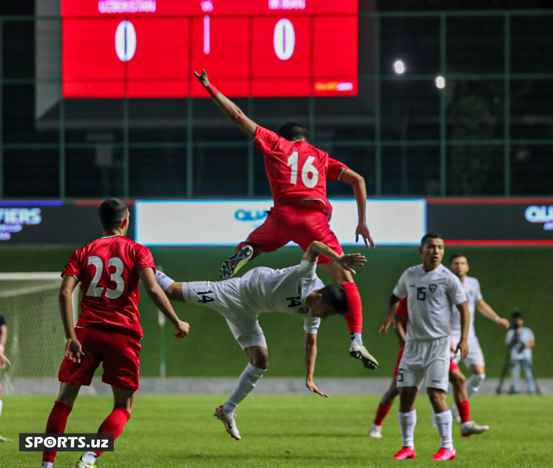 U23 saralash. Uzbekistan - Iran 12.09.2023