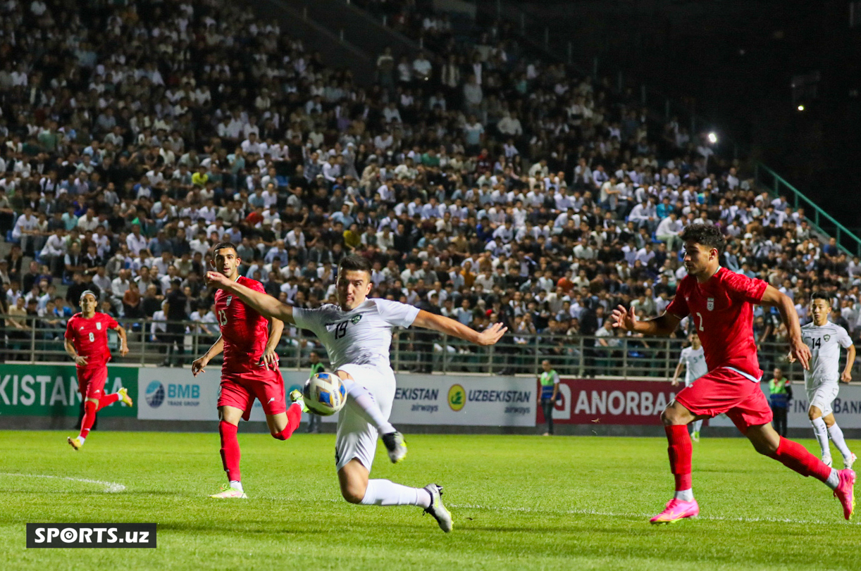 U23 saralash. Uzbekistan - Iran 12.09.2023