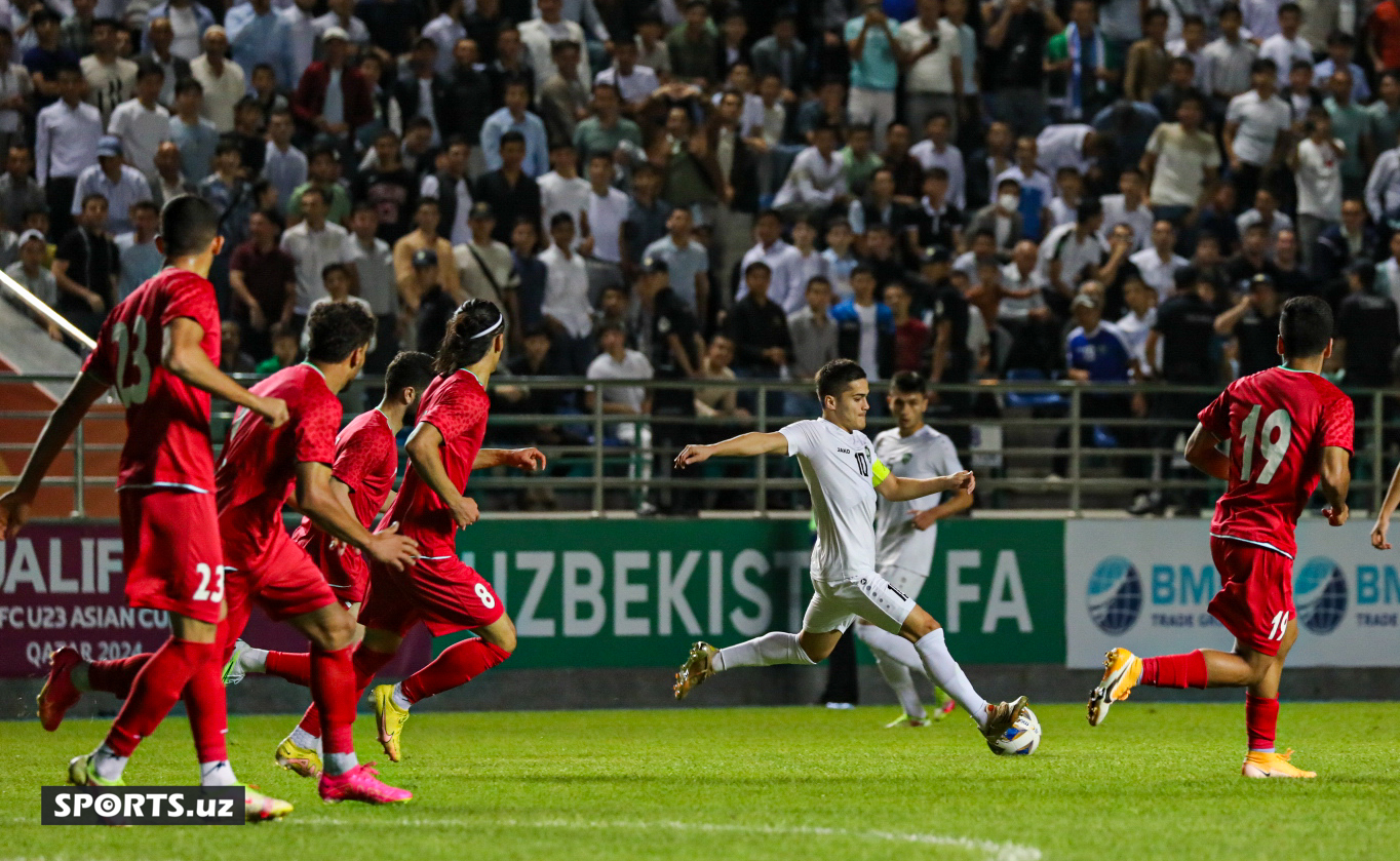 U23 saralash. Uzbekistan - Iran 12.09.2023
