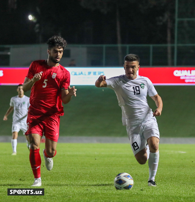 U23 saralash. Uzbekistan - Iran 12.09.2023