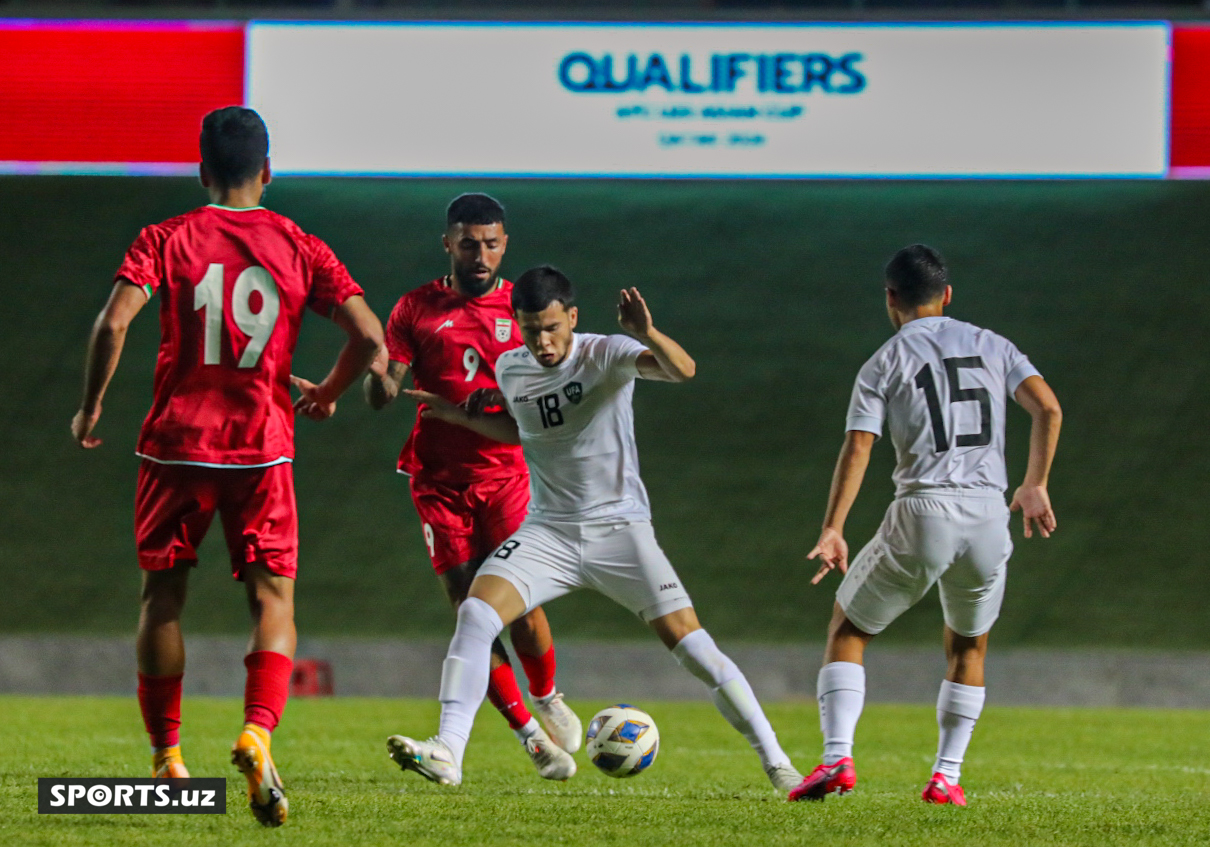 U23 saralash. Uzbekistan - Iran 12.09.2023