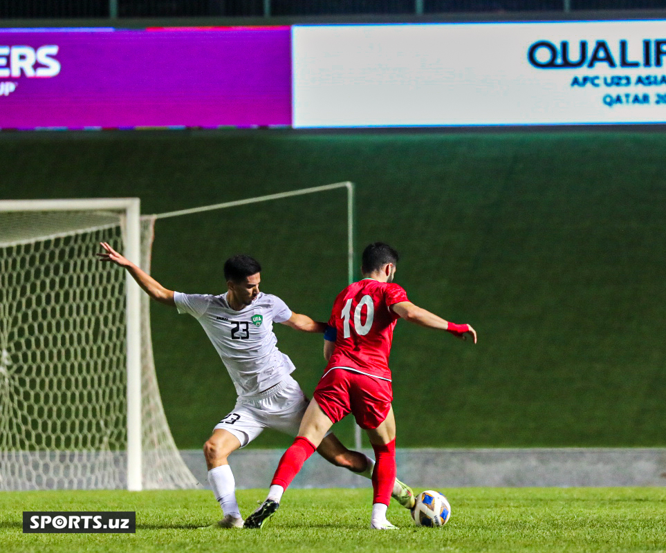 U23 saralash. Uzbekistan - Iran 12.09.2023