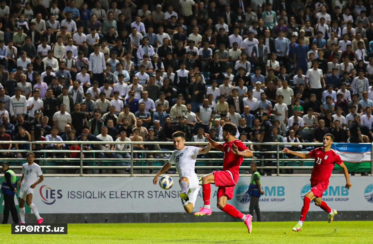 U23 saralash. Uzbekistan - Iran 12.09.2023