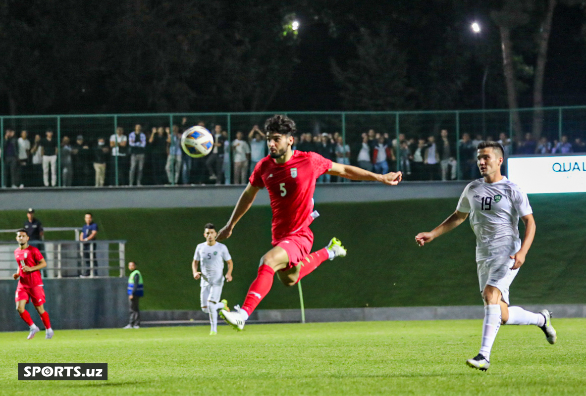 U23 saralash. Uzbekistan - Iran 12.09.2023
