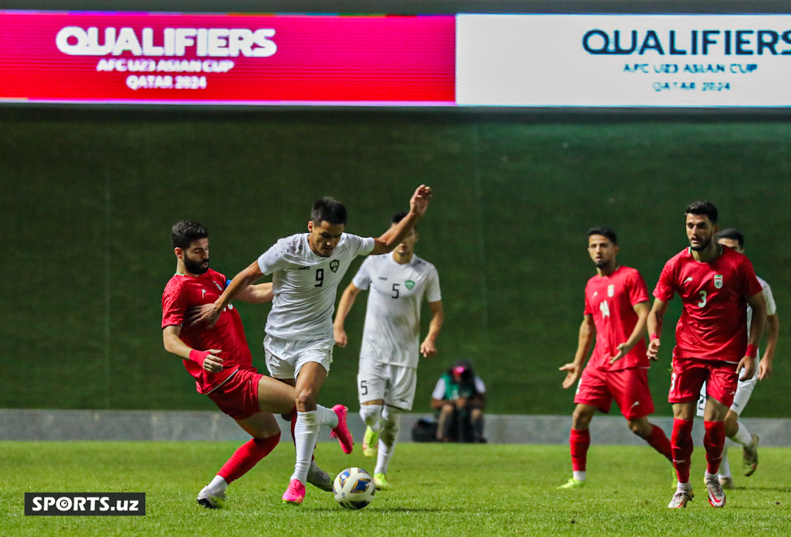 U23 saralash. Uzbekistan - Iran 12.09.2023