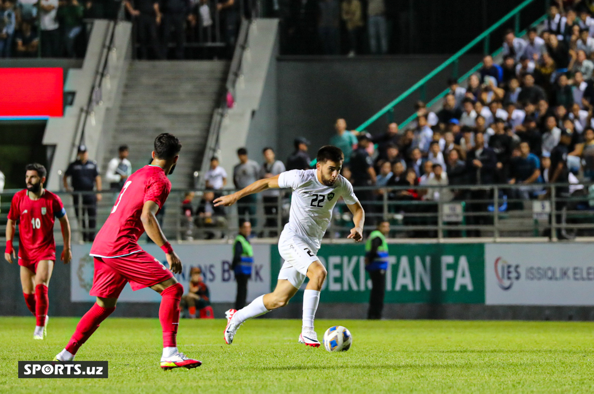 U23 saralash. Uzbekistan - Iran 12.09.2023