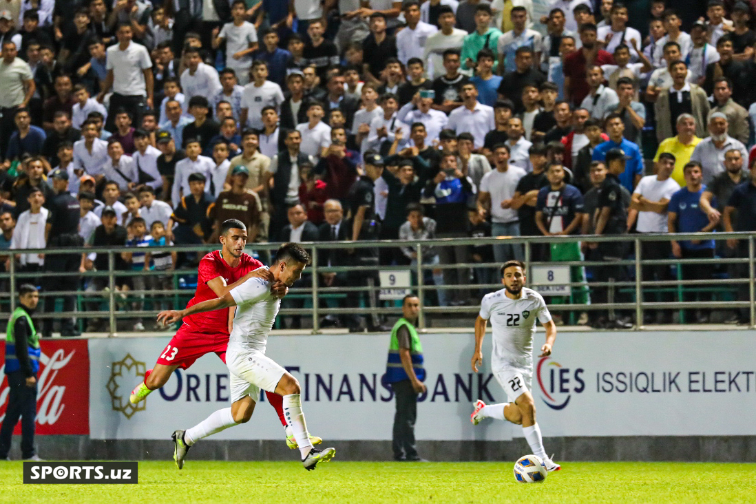 U23 saralash. Uzbekistan - Iran 12.09.2023