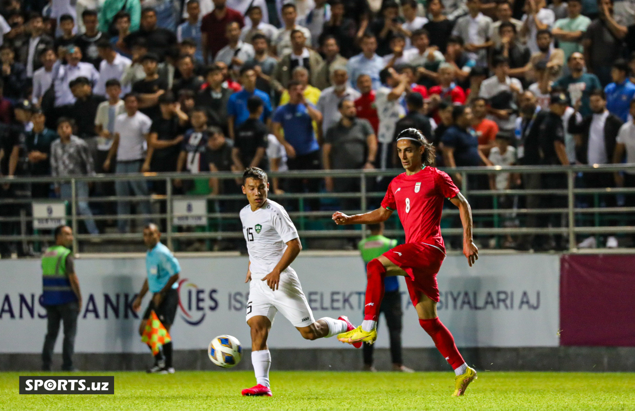 U23 saralash. Uzbekistan - Iran 12.09.2023