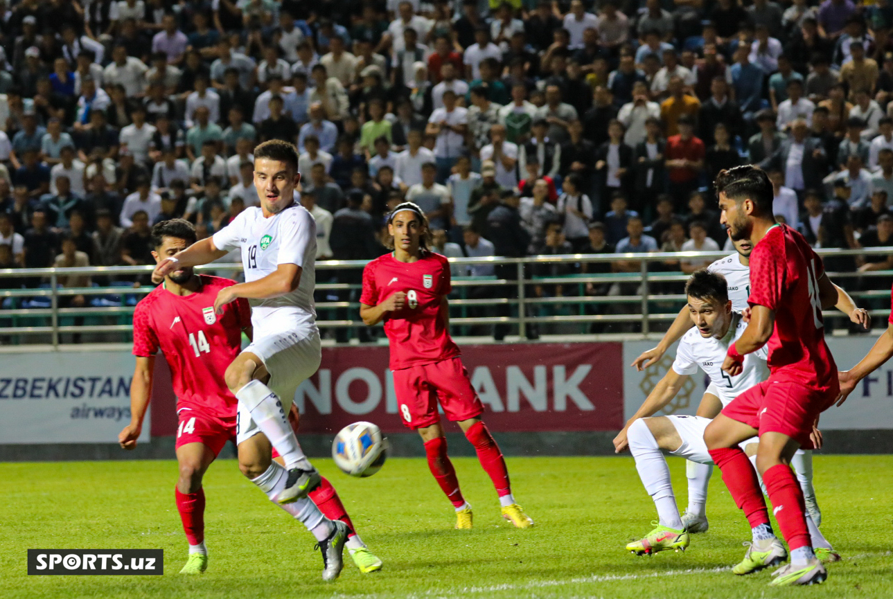 U23 saralash. Uzbekistan - Iran 12.09.2023