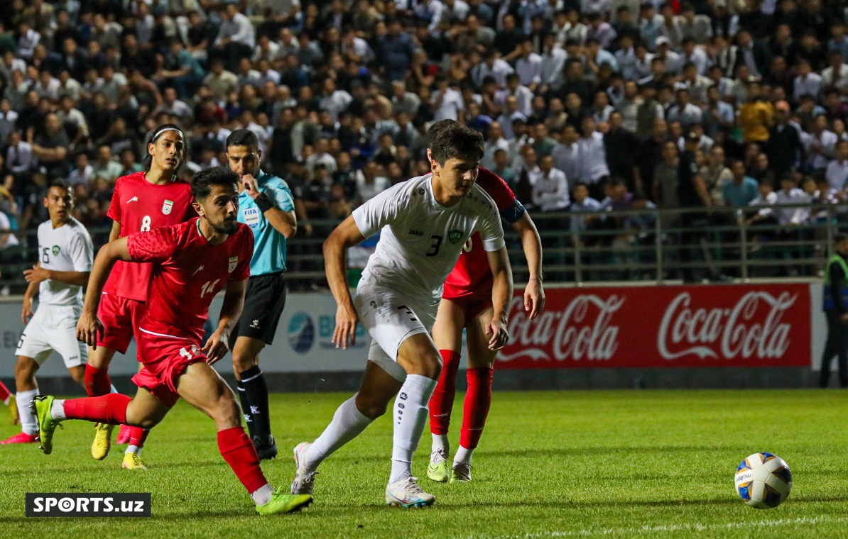 U23 saralash. Uzbekistan - Iran 12.09.2023