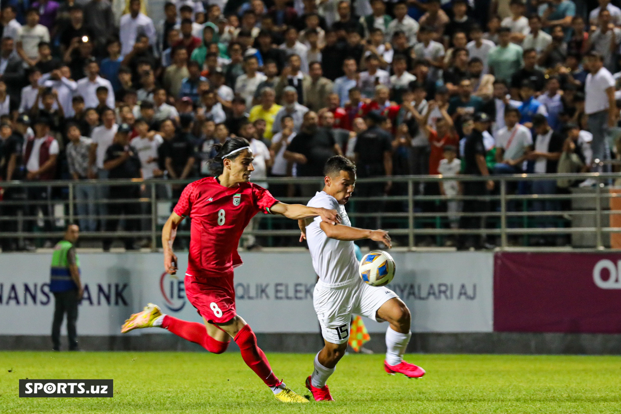 U23 saralash. Uzbekistan - Iran 12.09.2023