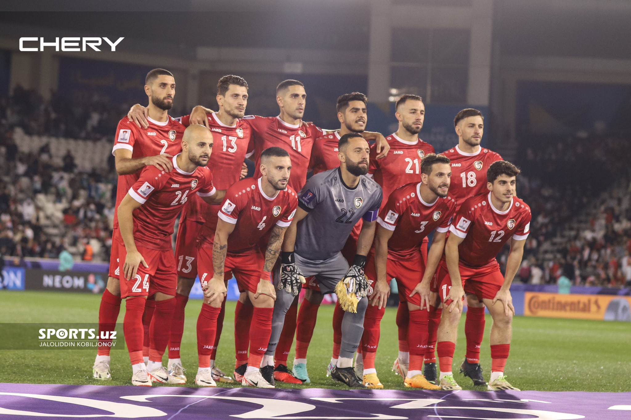 Asian Cup. Uzbekistan Syria 13.01.22
