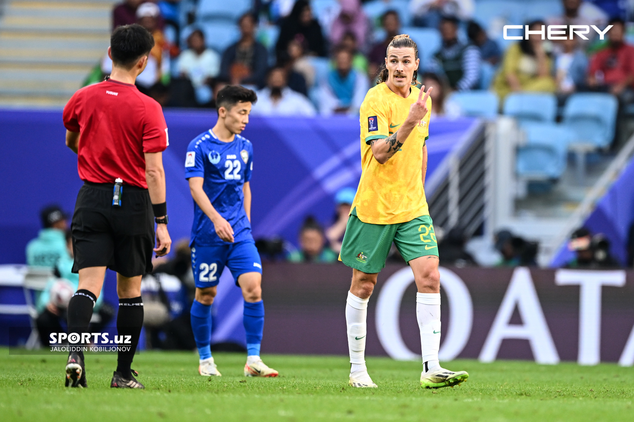 Uzbekistan - Australia 23.1.2024