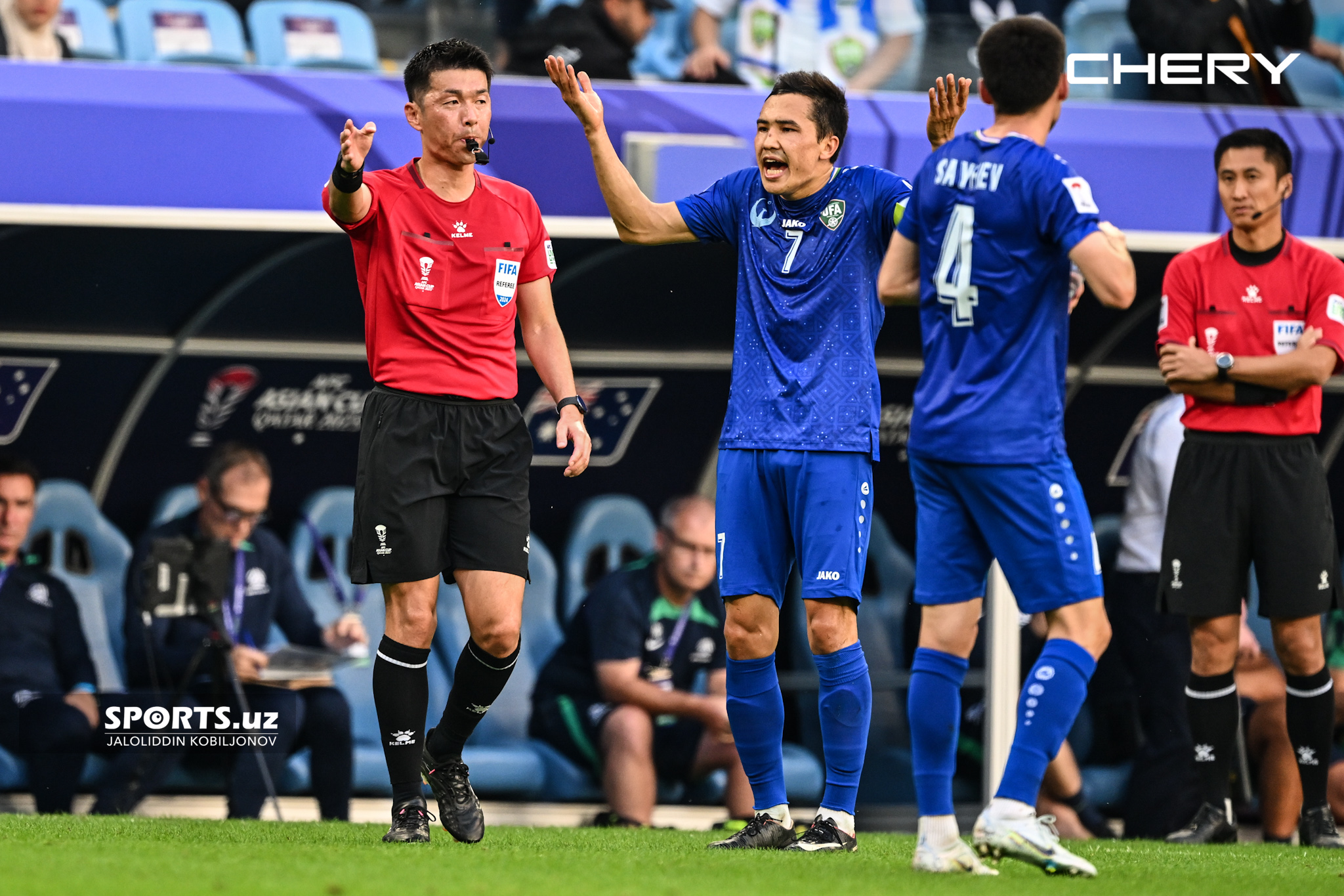 Uzbekistan - Australia 23.1.2024
