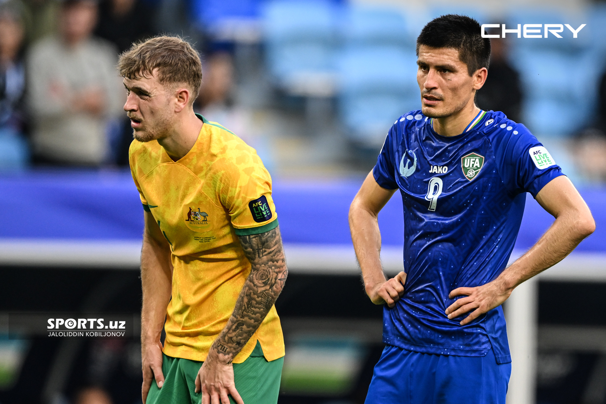 Uzbekistan - Australia 23.1.2024
