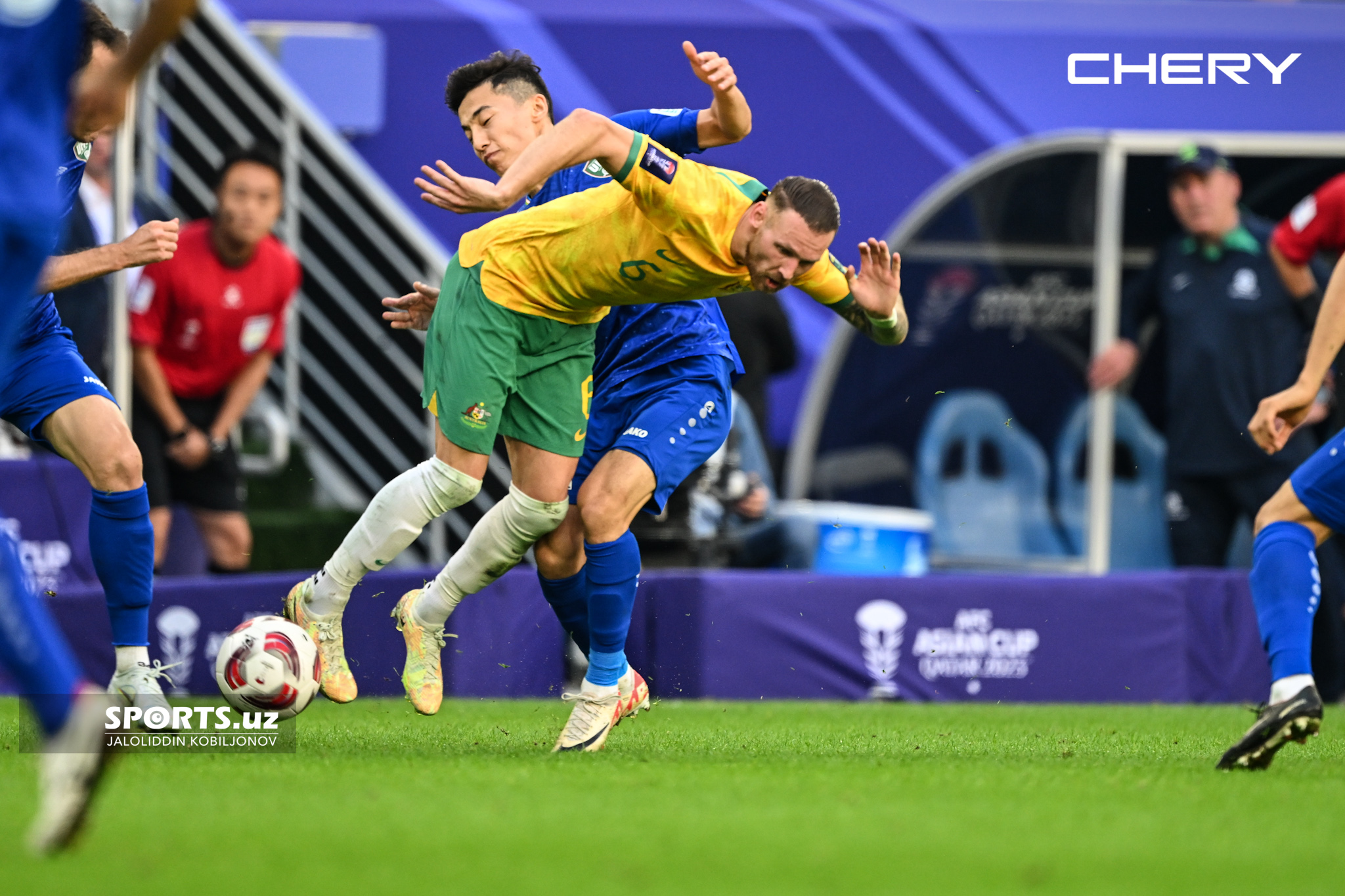 Uzbekistan - Australia 23.1.2024