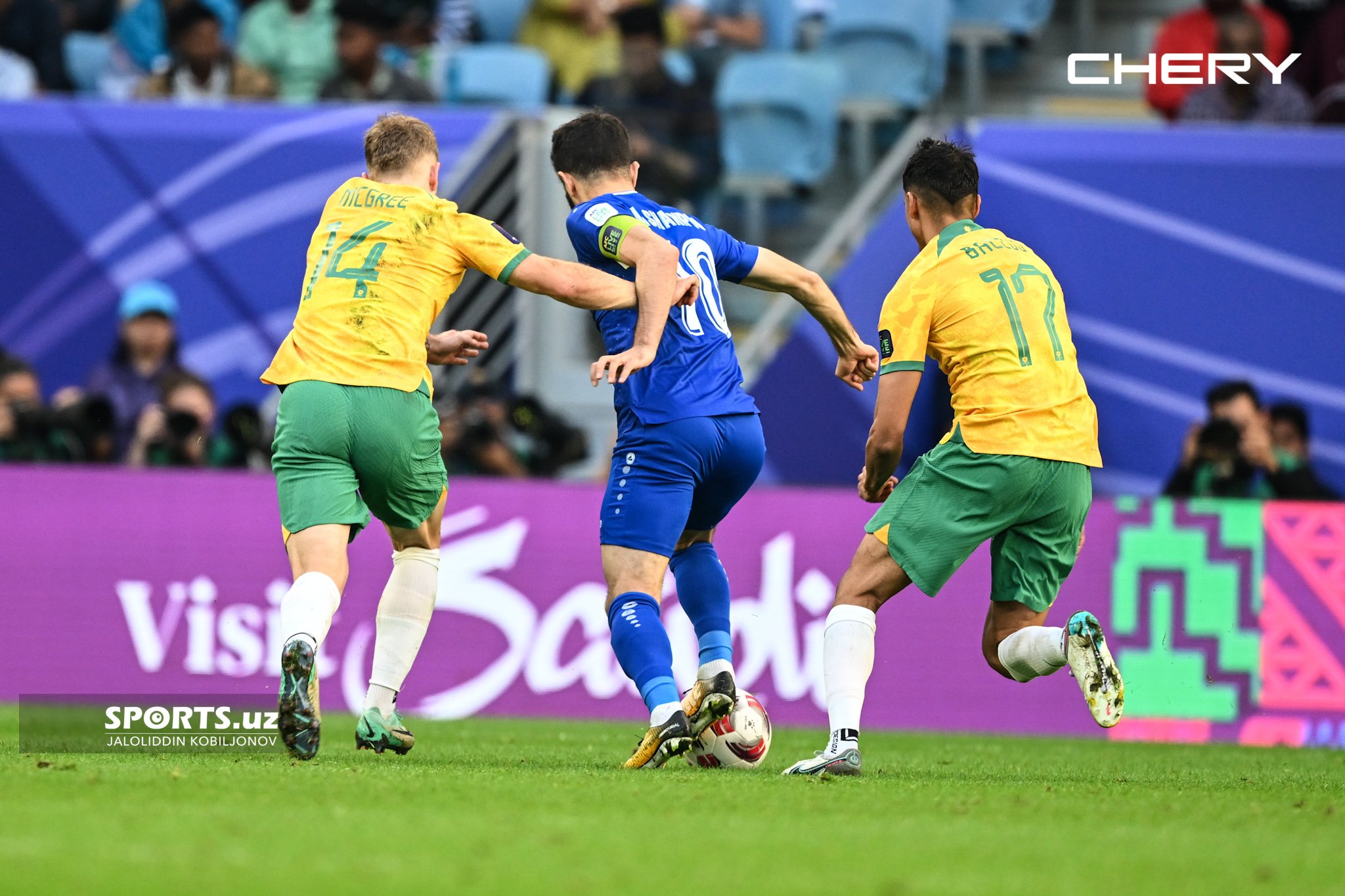 Uzbekistan - Australia 23.1.2024