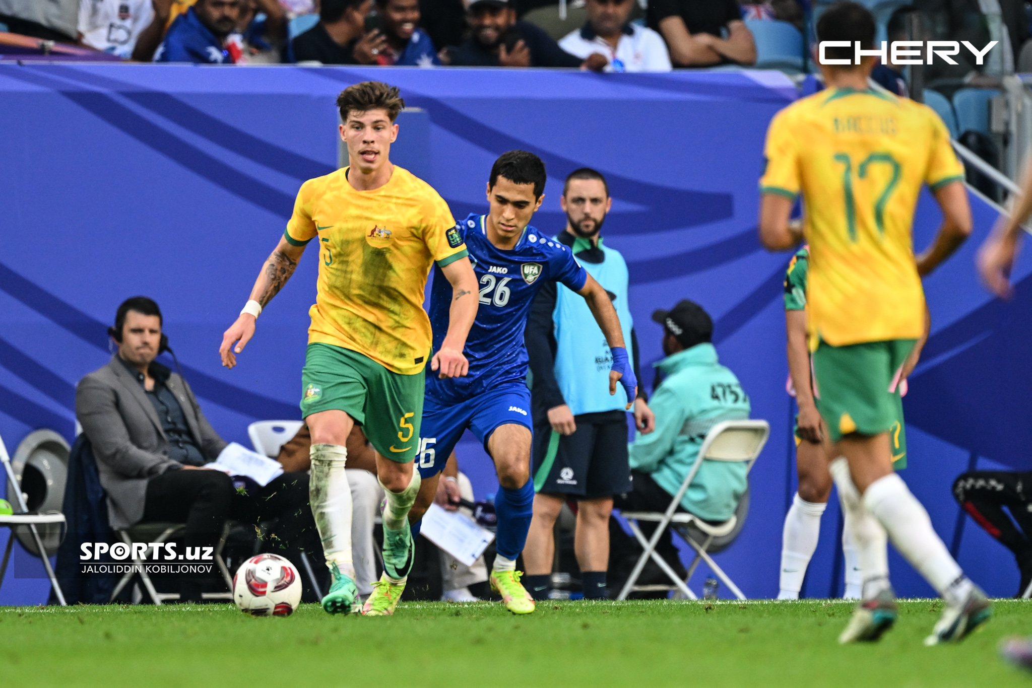 Uzbekistan - Australia 23.1.2024