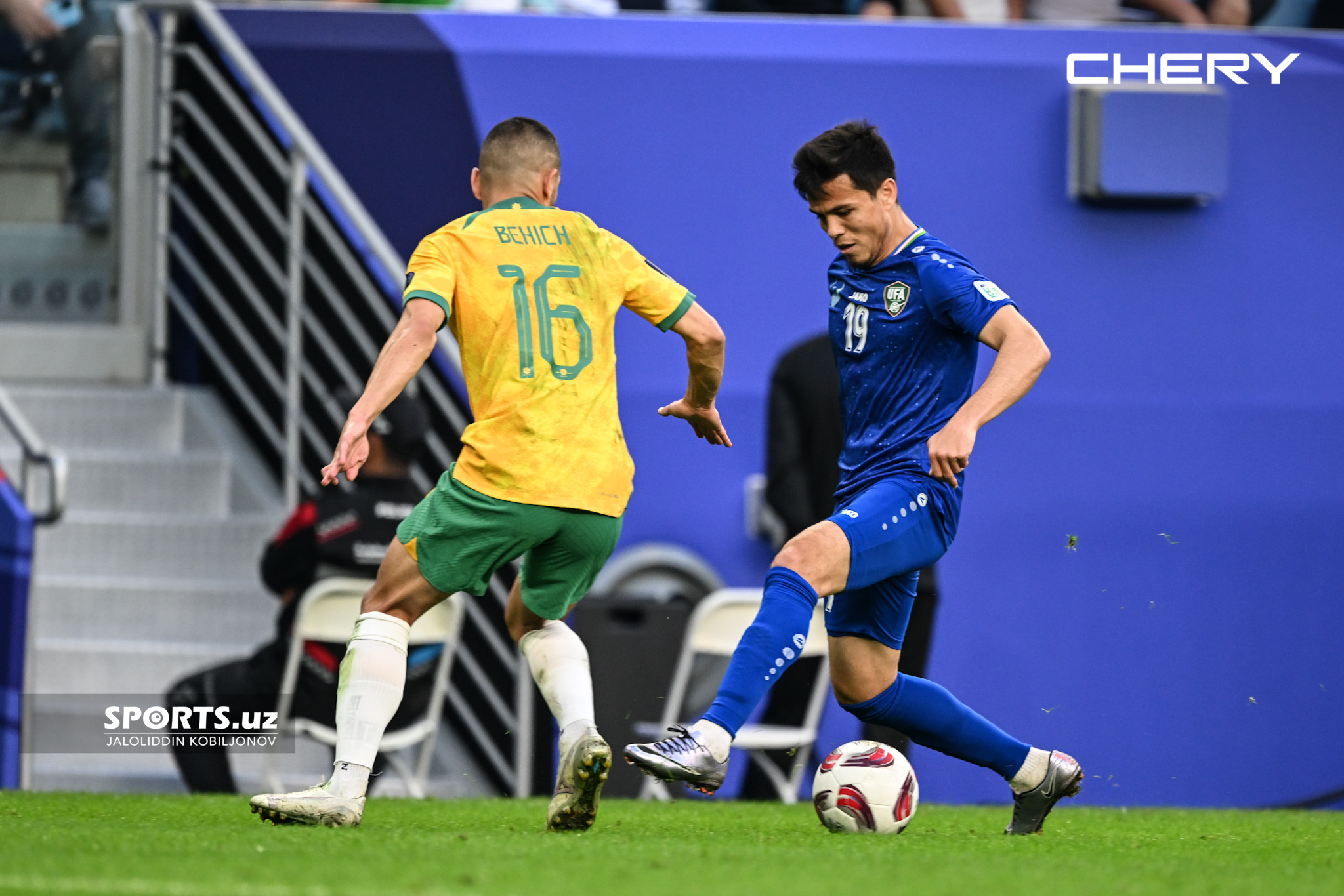 Uzbekistan - Australia 23.1.2024