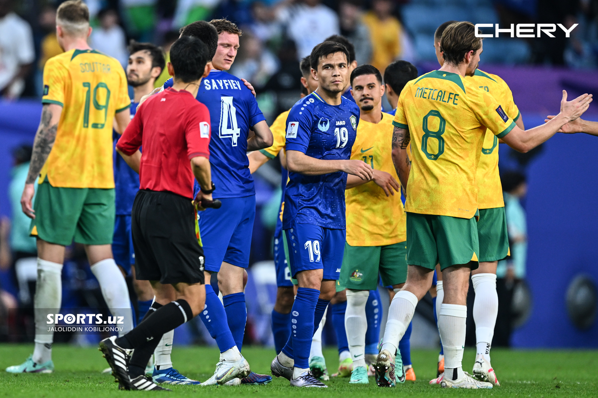 Uzbekistan - Australia 23.1.2024
