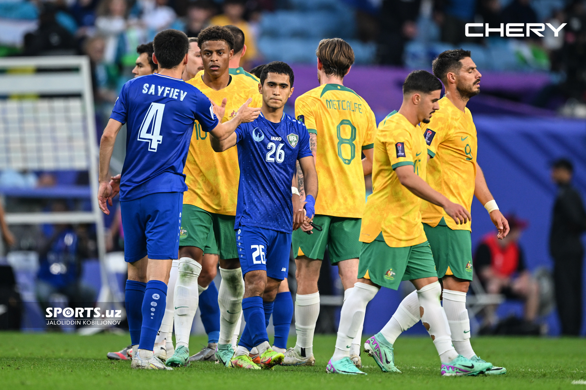 Uzbekistan - Australia 23.1.2024