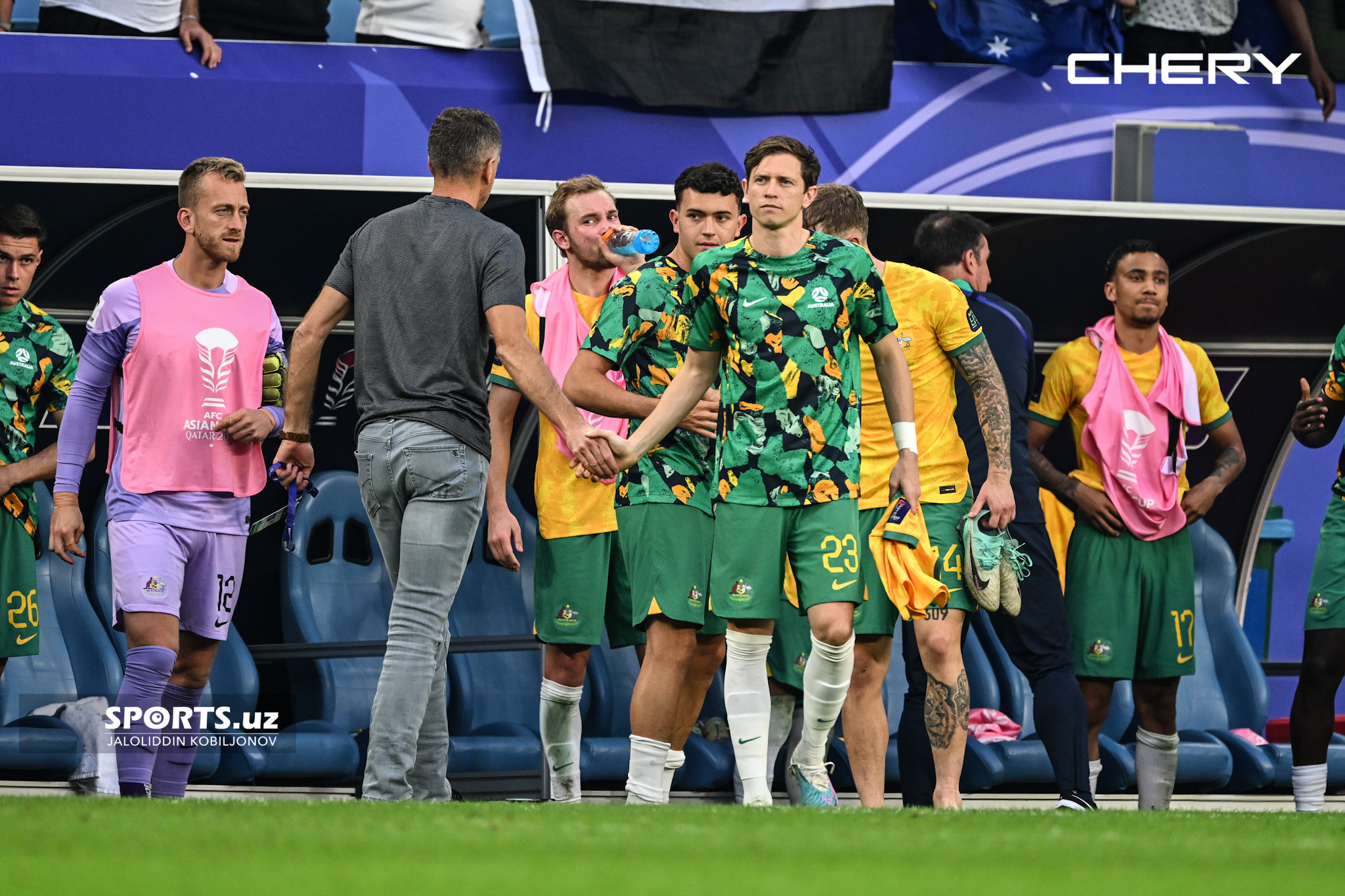 Uzbekistan - Australia 23.1.2024