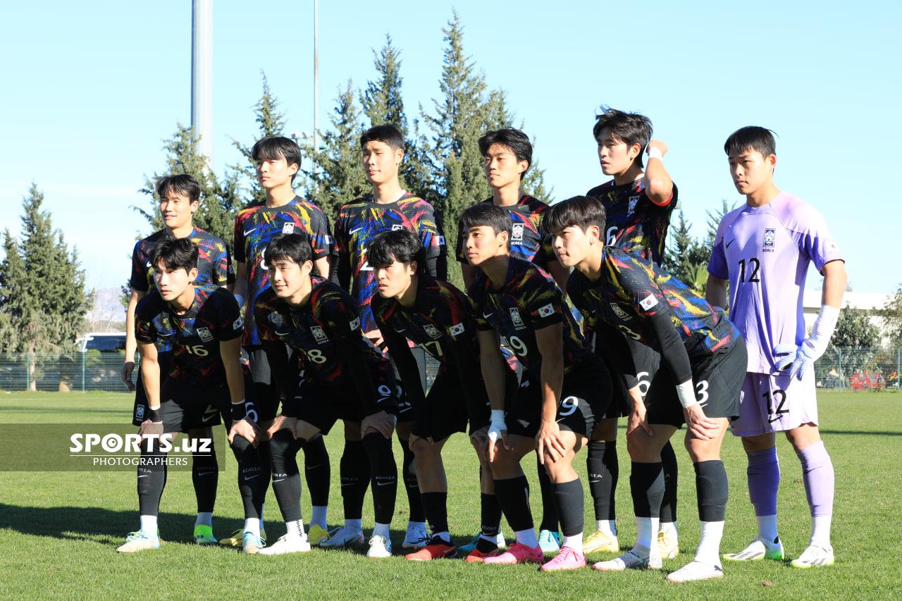 Antaliya. Andijon-Janubiy Korea U23