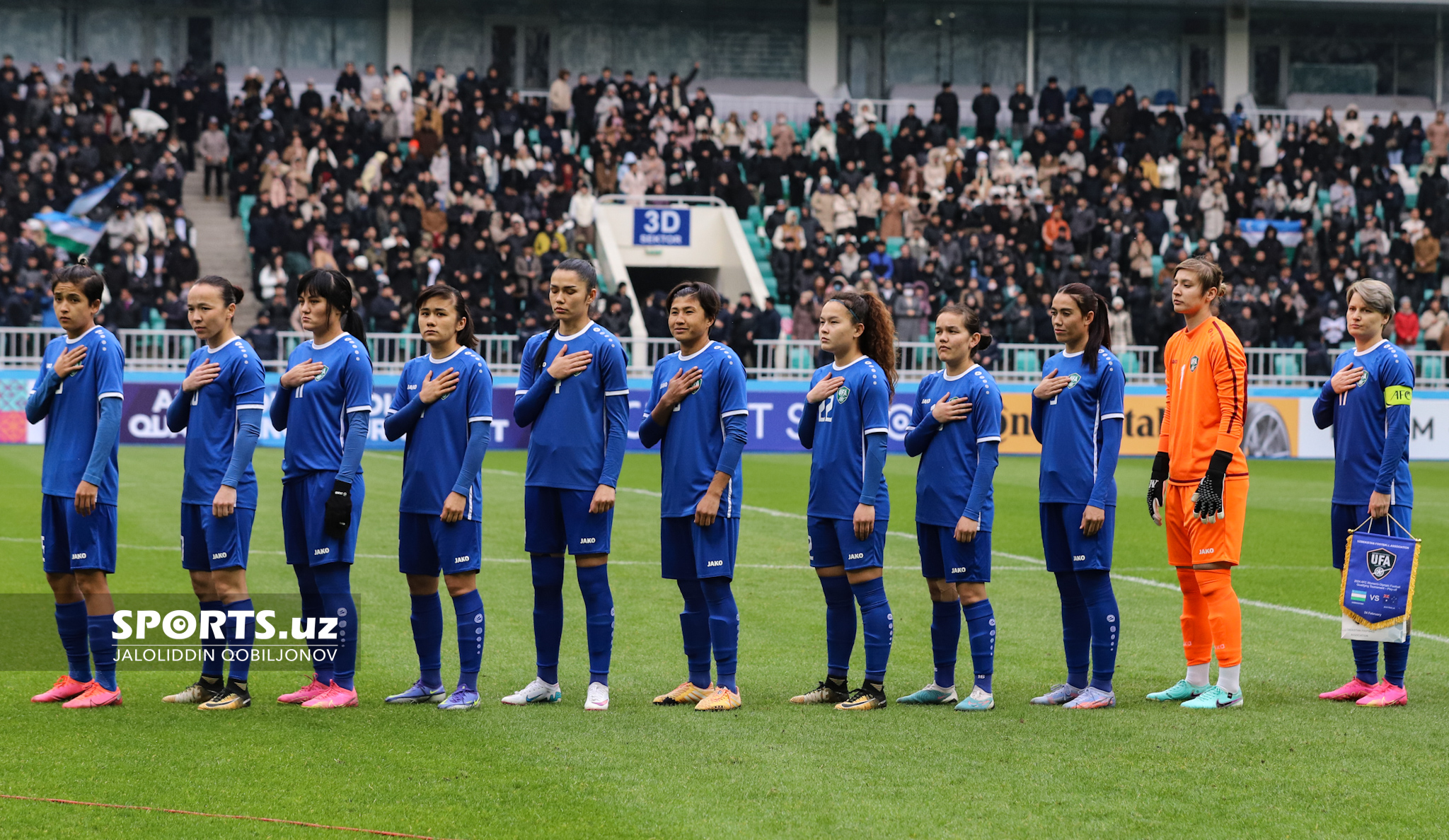 Uzbekistan - Australia W 24.02.2024