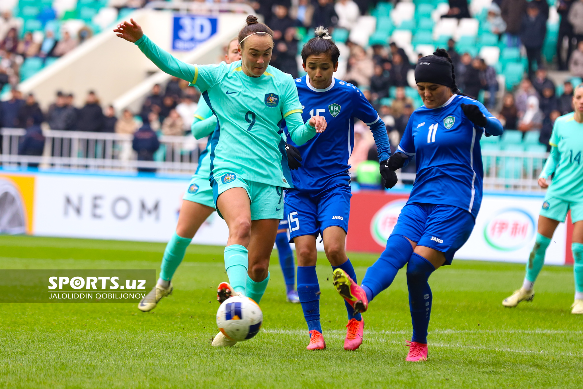Uzbekistan - Australia W 24.02.2024