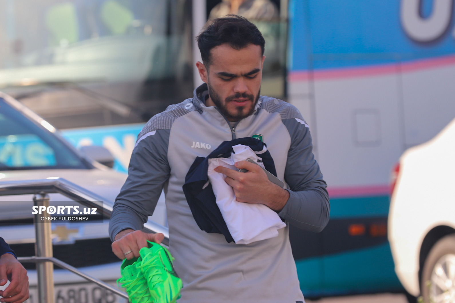Uzbekistan national team. Trenirovka 24.03.2024