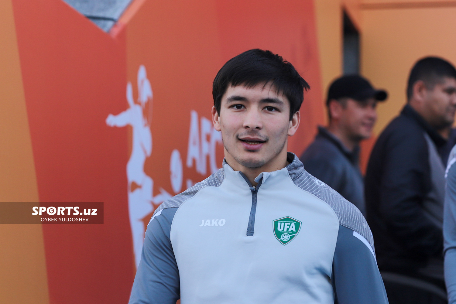 Uzbekistan national team. Trenirovka 24.03.2024