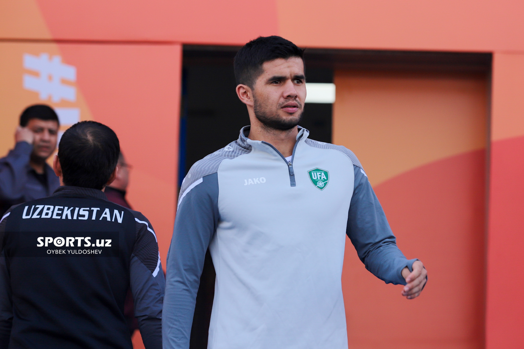 Uzbekistan national team. Trenirovka 24.03.2024