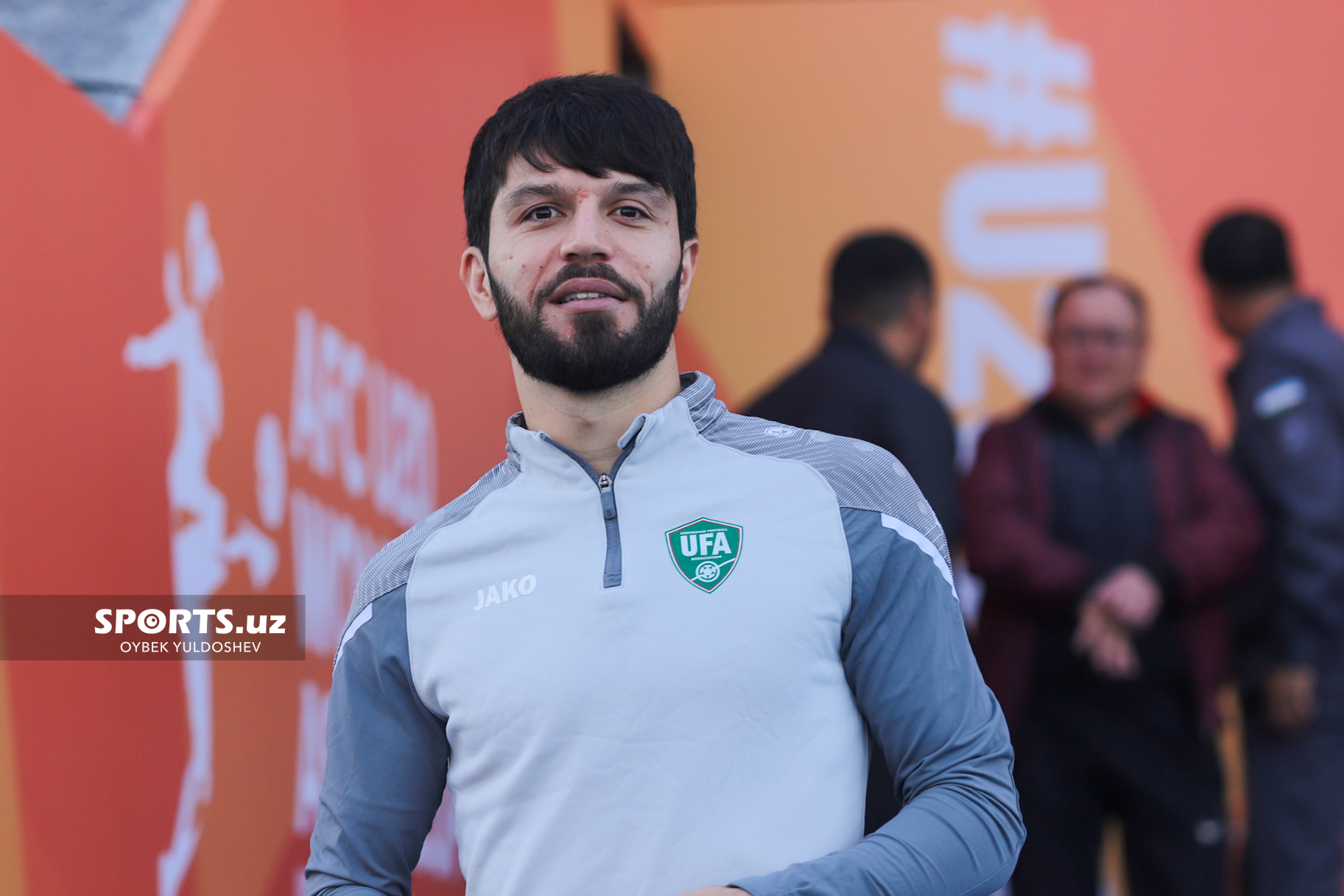 Uzbekistan national team. Trenirovka 24.03.2024