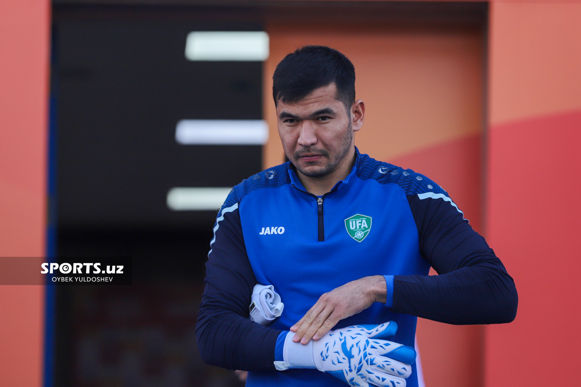 Uzbekistan national team. Trenirovka 24.03.2024