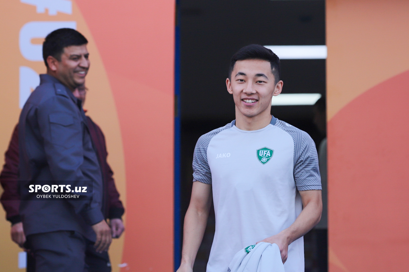 Uzbekistan national team. Trenirovka 24.03.2024