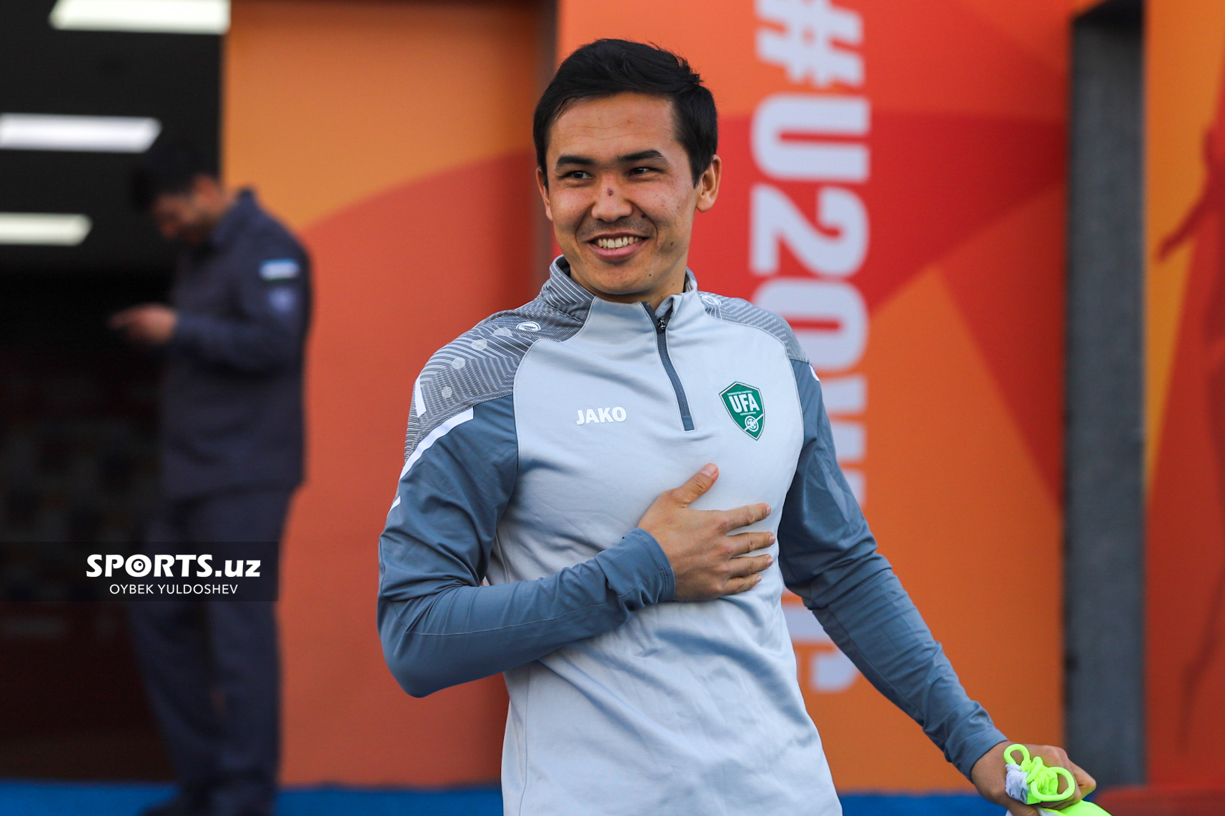 Uzbekistan national team. Trenirovka 24.03.2024