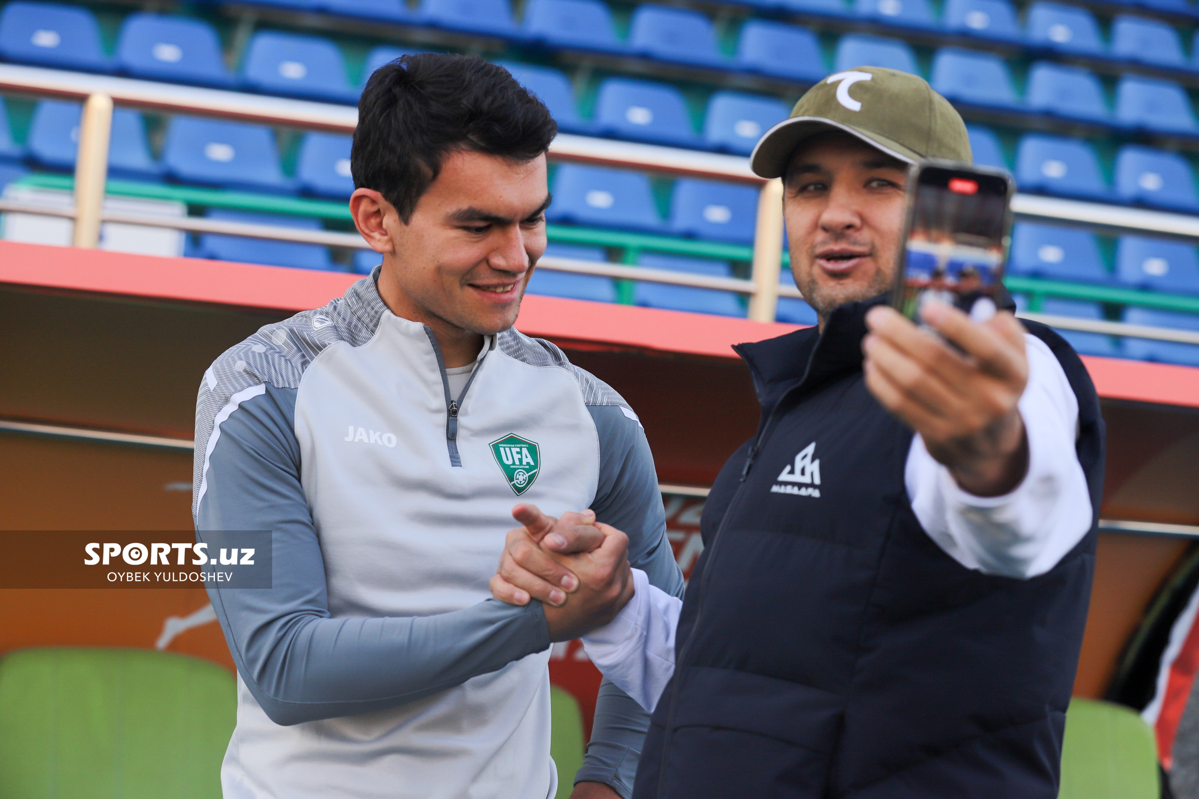 Uzbekistan national team. Trenirovka 24.03.2024