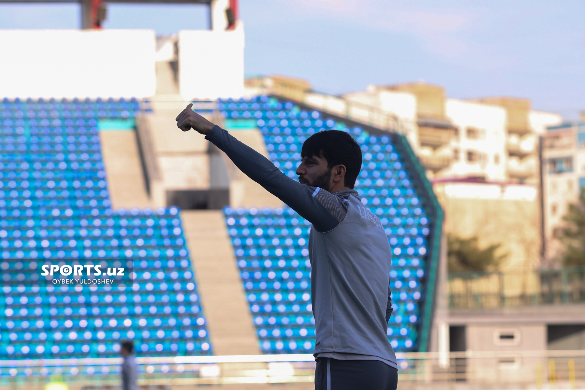 Uzbekistan national team. Trenirovka 24.03.2024