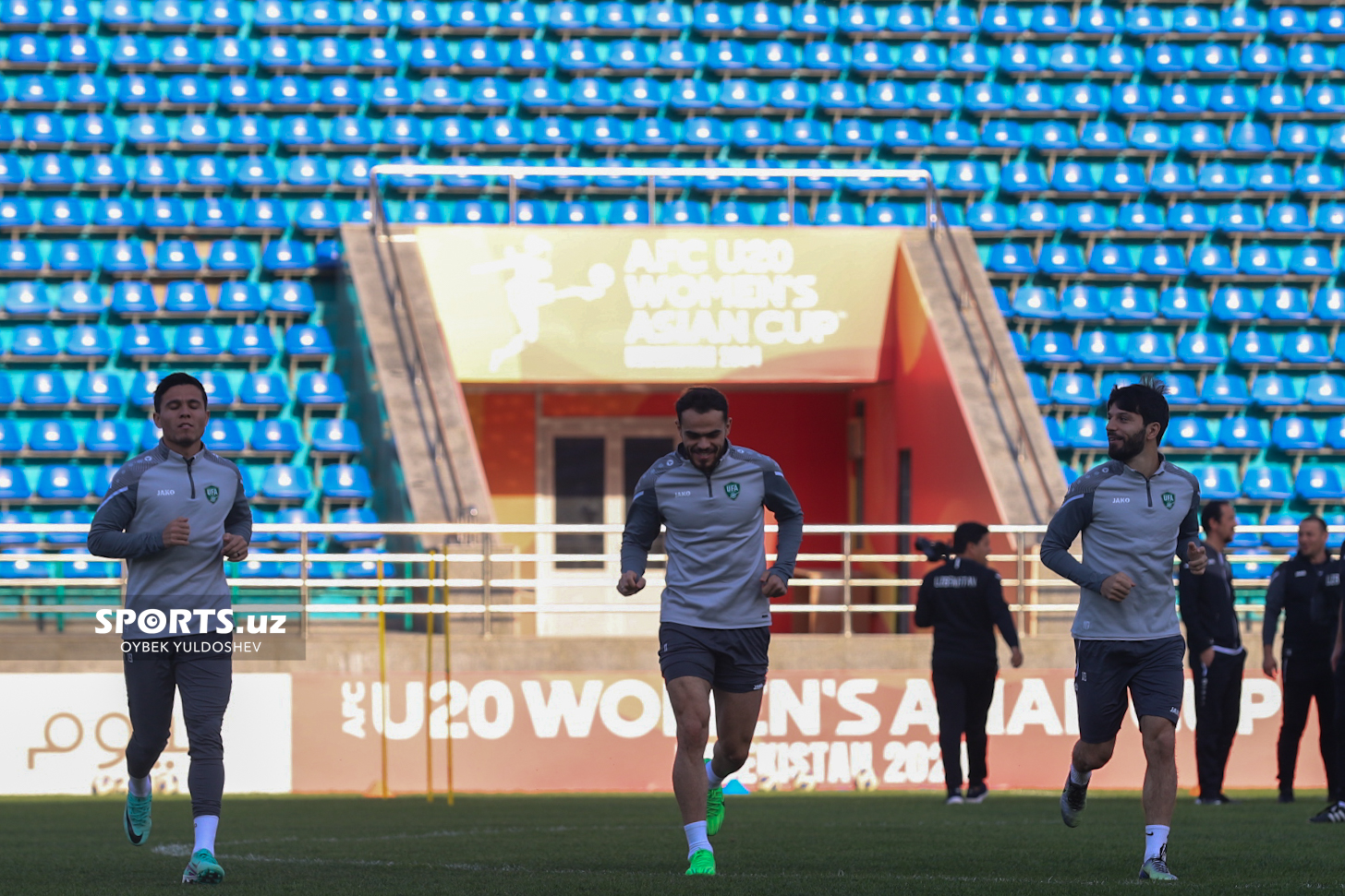 Uzbekistan national team. Trenirovka 24.03.2024