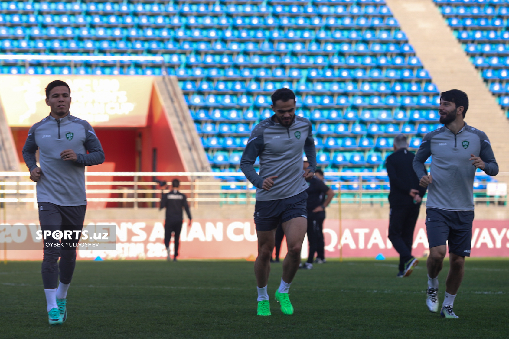 Uzbekistan national team. Trenirovka 24.03.2024