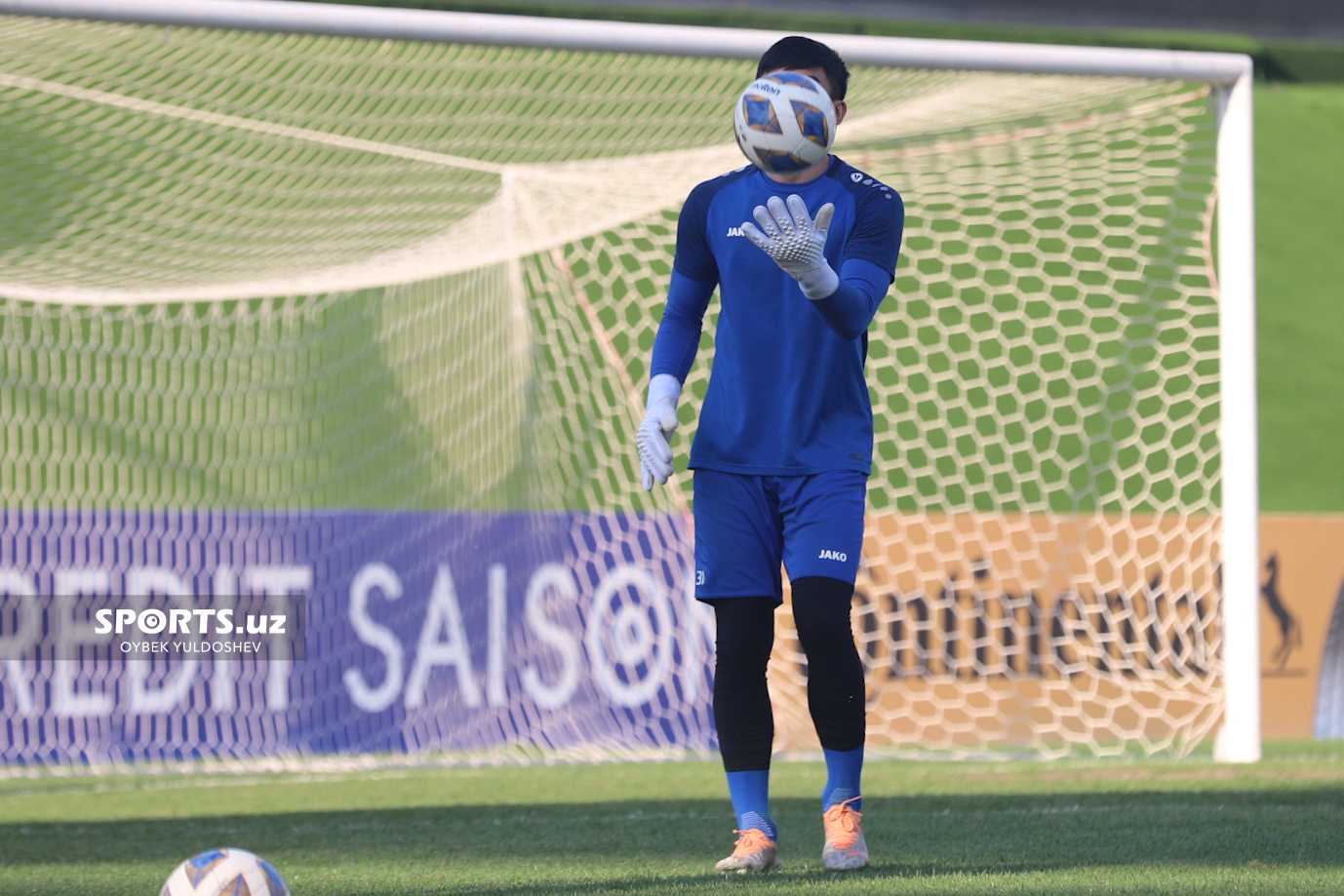 Uzbekistan national team. Trenirovka 24.03.2024