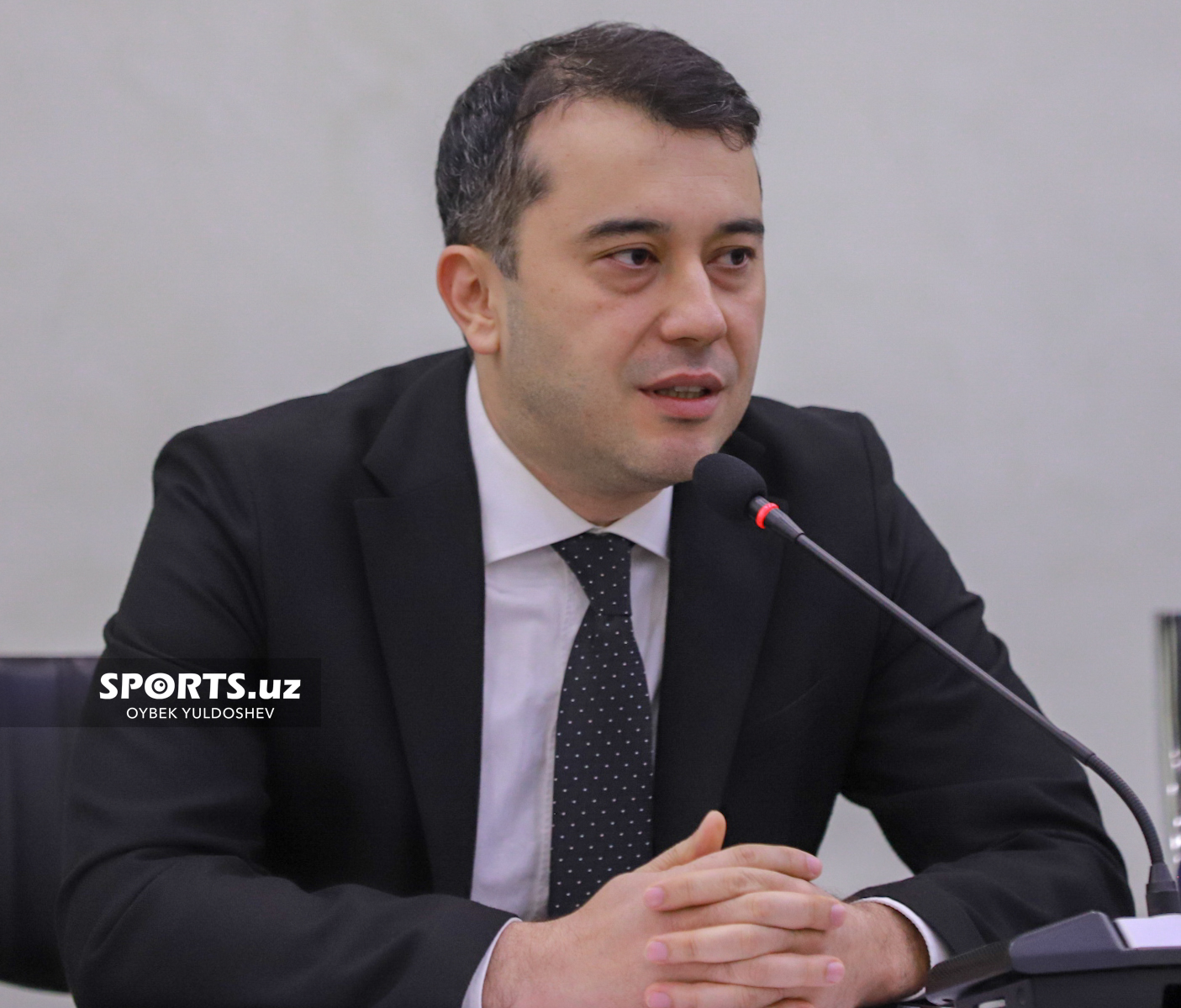 МОҚ матбуот анжумани Кападзе ва ЎФА иштирокида