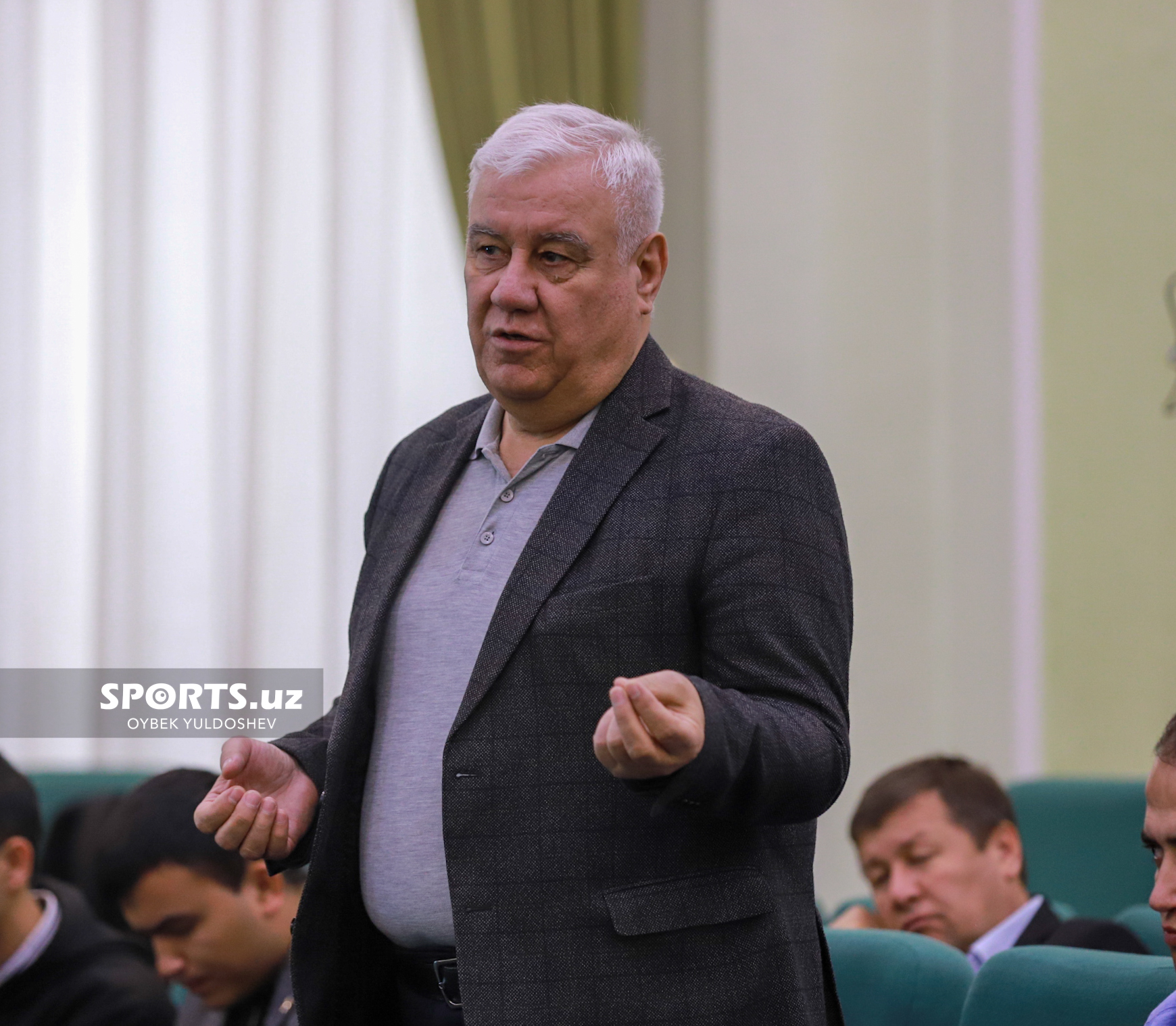 МОҚ матбуот анжумани Кападзе ва ЎФА иштирокида