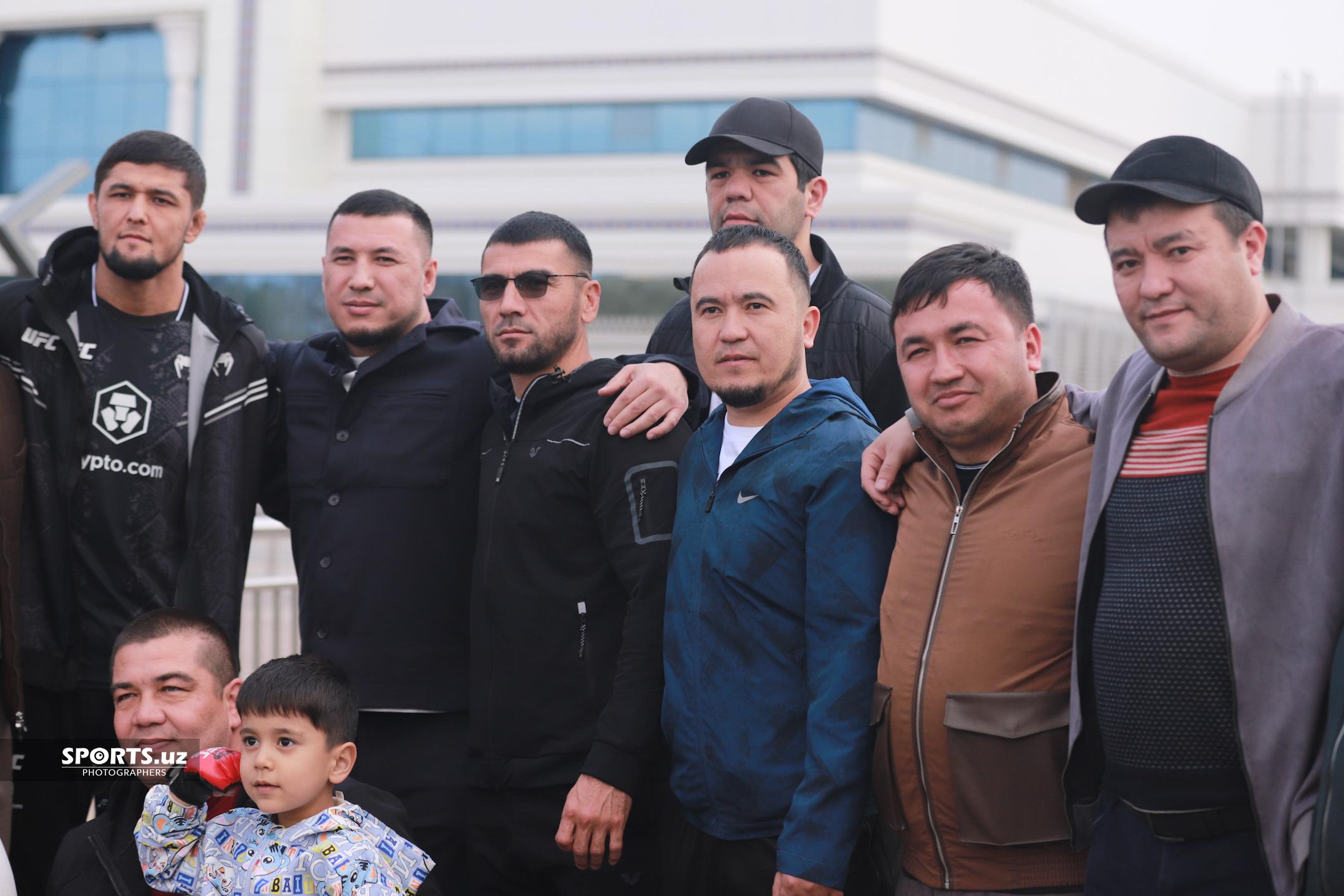 Нурсултон Рўзибоев кутиб олиниши
